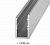 Притворочный профиль для вертикального уплотнителя и световых барьеров Geze ECdrive. До 5,1 м в Каменско-Шахтинске 